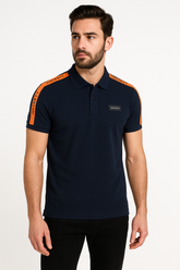 HKT LONDON NAVY BLUE POLO T-SHIRT